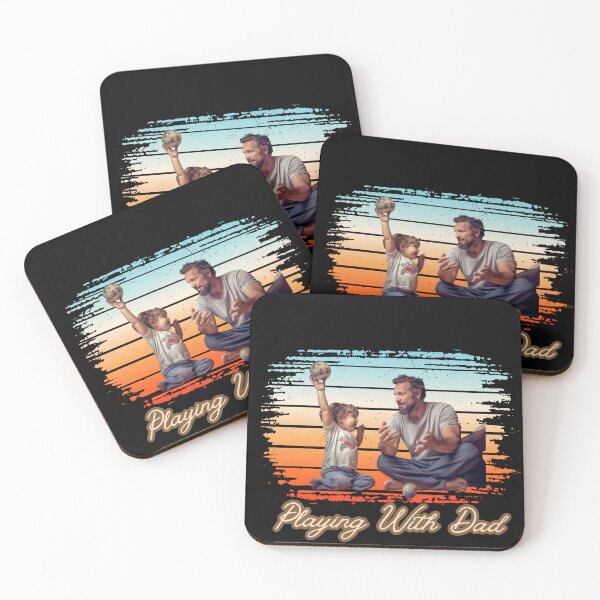 Item preview,  Play With Dad Funny Gift For Dad And Child For Father's Day 19 June designed and sold by MegaColor.