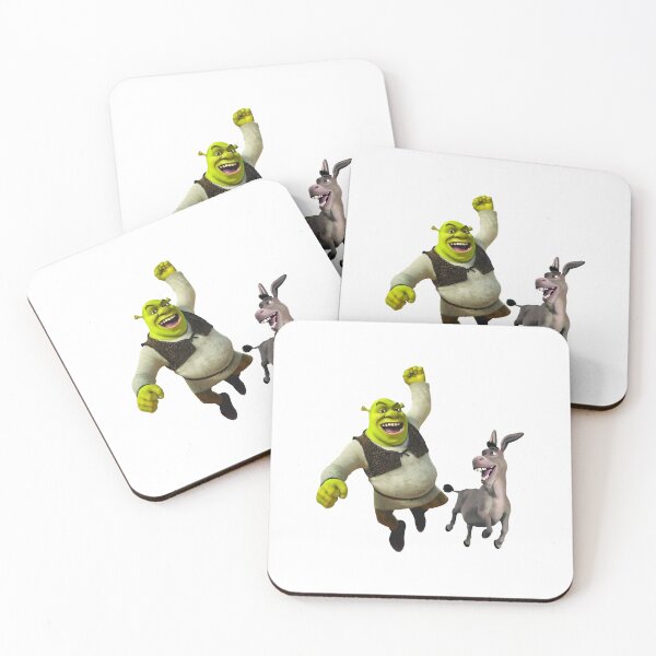 Item preview, Shrek and donkey designed and sold by GemmanOlwen.