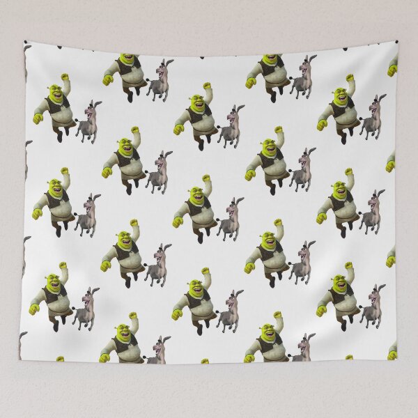Item preview, Shrek and donkey designed and sold by GemmanOlwen.