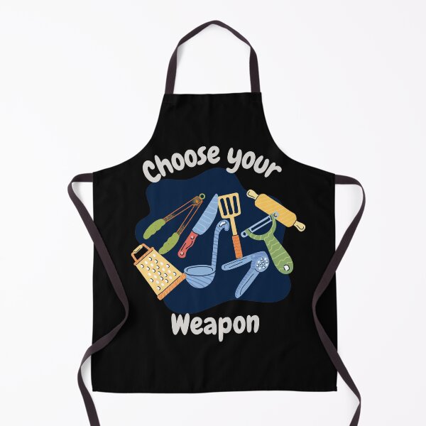 Item preview, Choose your weapon, funny cooking designed and sold by NoetherSym.