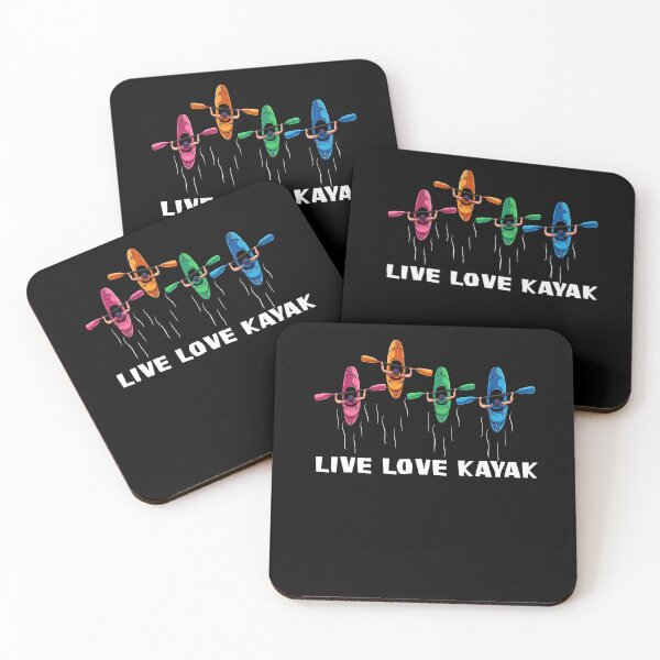 Item preview, Live Love Kayak Kayaking Paddling Canoe Watersport designed and sold by Pubi.