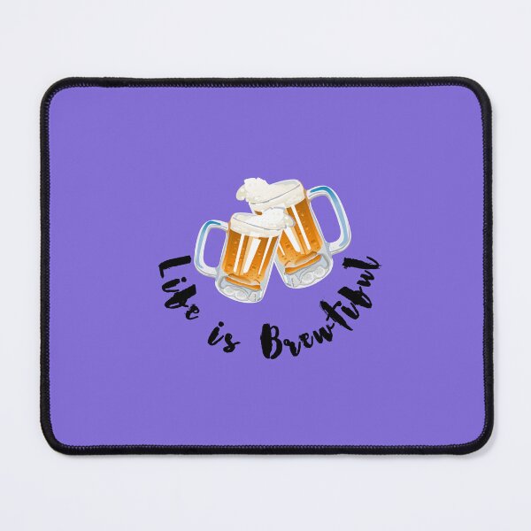 Item preview, Life is Brewtiful : quote about beer  designed and sold by DeluxBee.