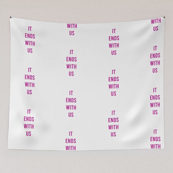 Item preview, It Ends With Us quote by Colleen Hoover designed and sold by ittrombino.