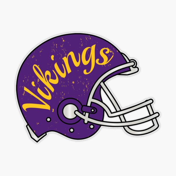 Minnesota Vikings  Football helmet design, Football helmets, New