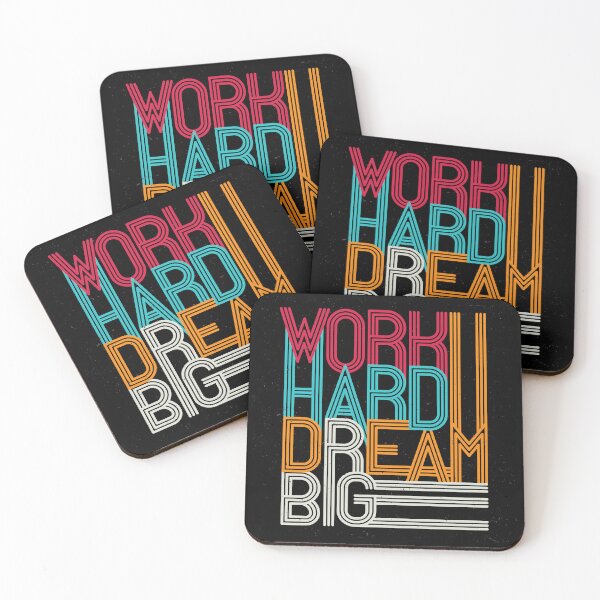 Item preview, Work Hard Dream Big designed and sold by coollooc-piece.