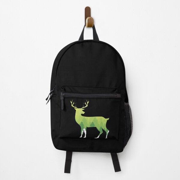 Item preview, Snowing mountain illustration on a reindeer face designed and sold by Donutlovers.