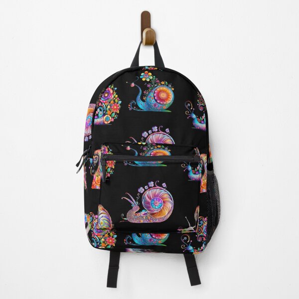 Item preview, Abstract Floral Snails - Whimsical Sticker Pack designed and sold by InsomniaSticker.