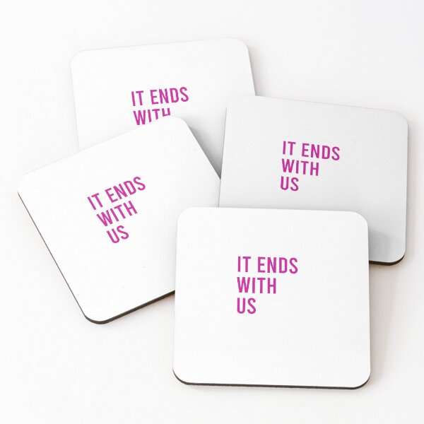 Item preview, It Ends With Us quote by Colleen Hoover designed and sold by ittrombino.
