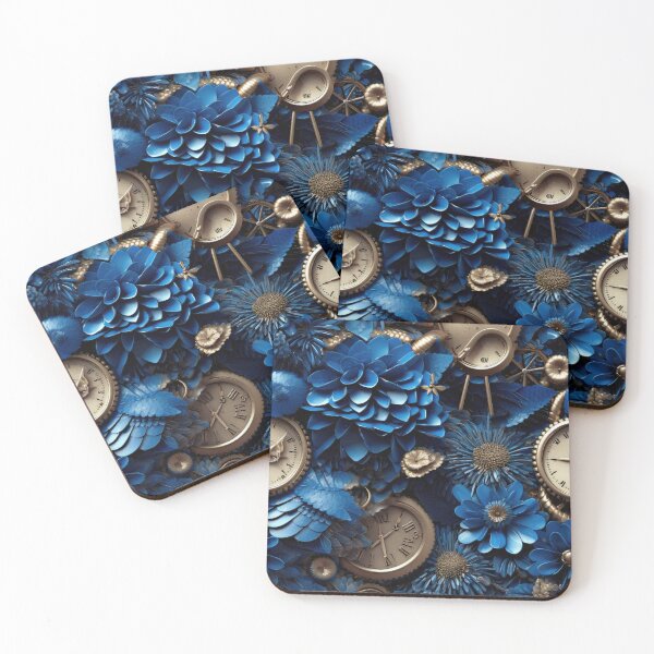 Item preview, Field of Blooming Flowers 16 - Steampunk Edition designed and sold by TheOddBotShop.