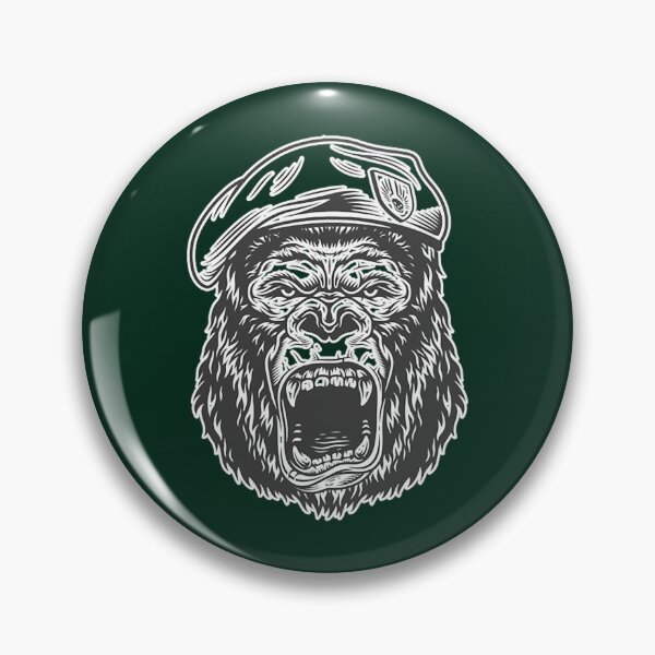 Item preview, Angry Gorilla Monochrome Style designed and sold by ermintruaxgrain.