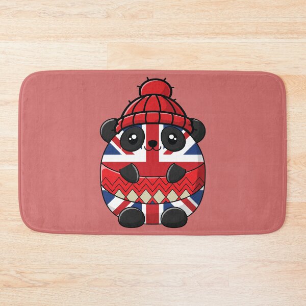 Item preview, Funny baby panda on a uk flag  designed and sold by Donutlovers.