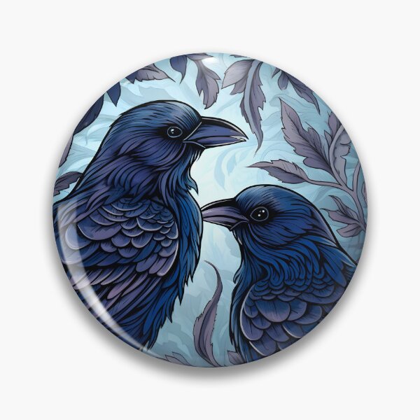 Item preview, Whimsical Crow Duo designed and sold by SweetRepeat.