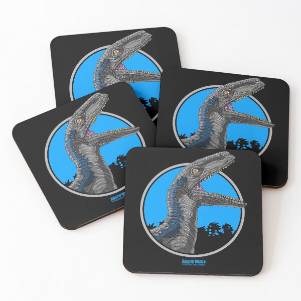 Item preview, blue, velociraptor, Jurassic World, jurassicworld designed and sold by 4gottenlore.