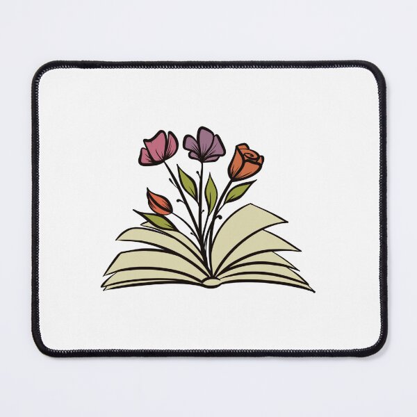 Item preview, Open Book Flowers designed and sold by CuteTattoo.