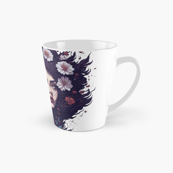 Item preview, Madness woman flowers splash. designed and sold by Amorndetch.
