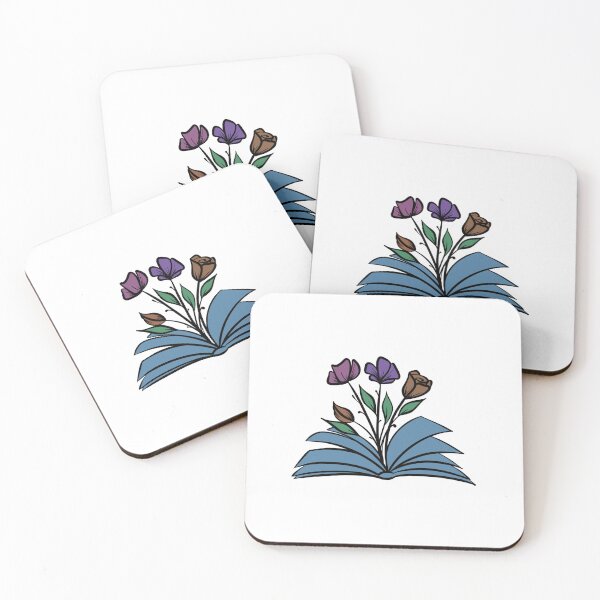 Item preview, Floral Books designed and sold by CuteTattoo.