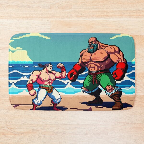 Item preview, Retro Game Vintage Fighter Art designed and sold by BubbleSpy.