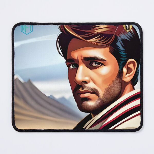 Item preview, Captivating AI Art: Celebrating Rajesh Khanna designed and sold by LoFaroShop.