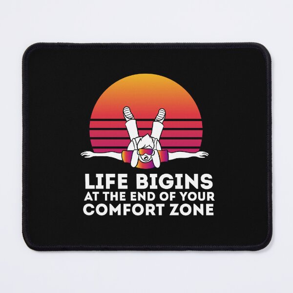 Item preview, Life Begins At The End Of Your Comfort Zone designed and sold by Pubi.