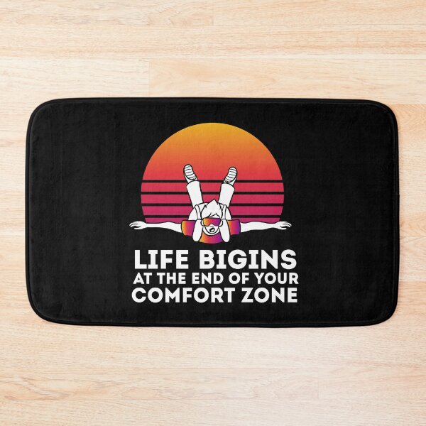 Item preview, Life Begins At The End Of Your Comfort Zone designed and sold by Pubi.
