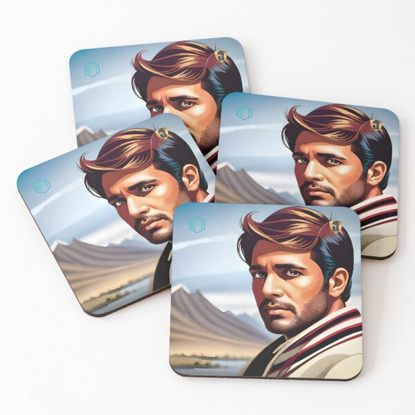 Item preview, Captivating AI Art: Celebrating Rajesh Khanna designed and sold by LoFaroShop.
