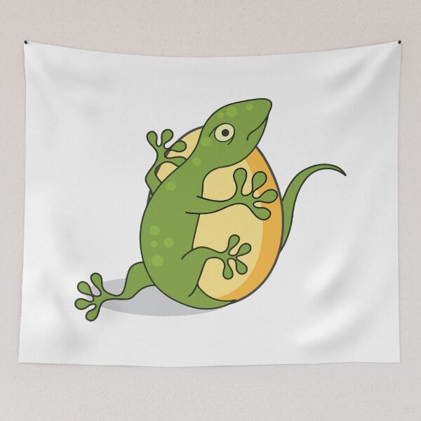Item preview, Lizard With Egg designed and sold by Mahe-Art.
