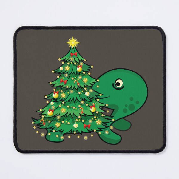 Item preview, Turtle holding a Christmas tree designed and sold by Donutlovers.