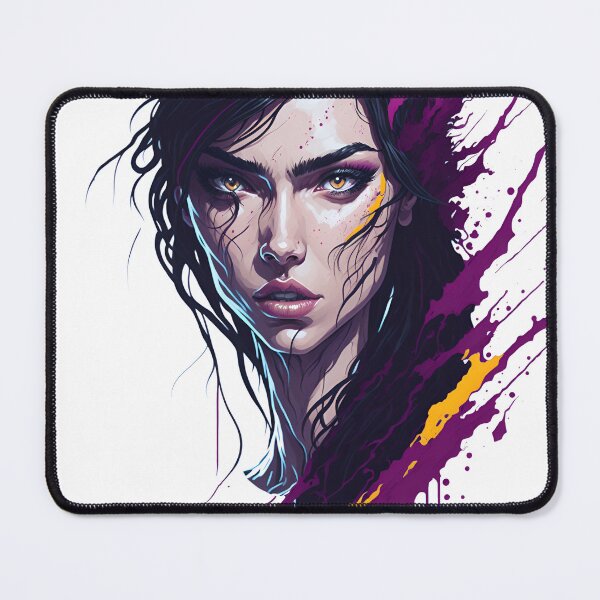 Item preview, Beautiful woman color paint splash. designed and sold by Amorndetch.