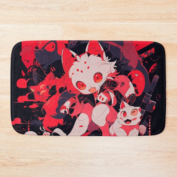 Item preview, Hero Neko - Red/Cerise designed and sold by SnarkyDoodles.