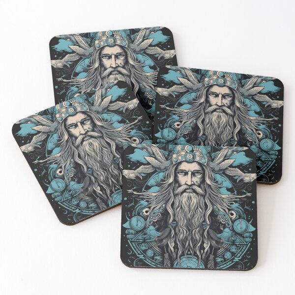 Item preview, Odin's Wisdom - Realm of All-Father, the Norse God designed and sold by KamilMalinowski.