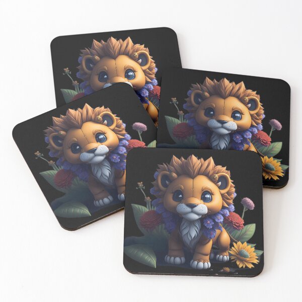 Item preview, Flower Lion  designed and sold by Obsidian Ink by Wilshire.