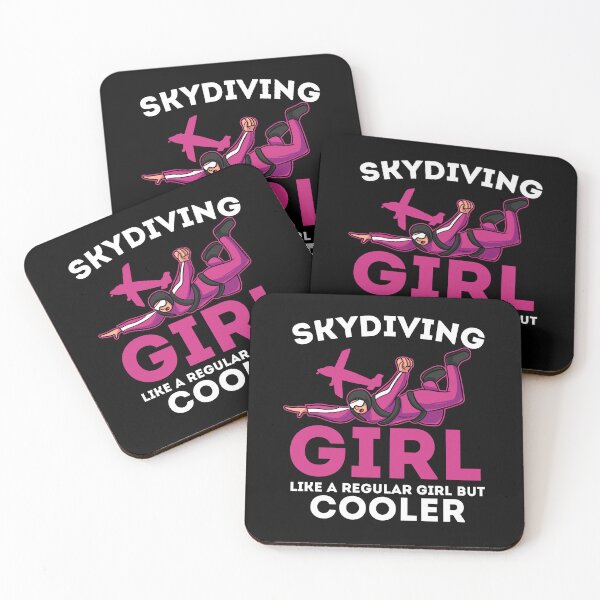 Artikelvorschau, Fallschirmspringen Skydiving Girl Base Jumping entworfen und verkauft von Pubi.
