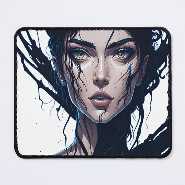 Item preview, Beautiful woman color paint splash. designed and sold by Amorndetch.