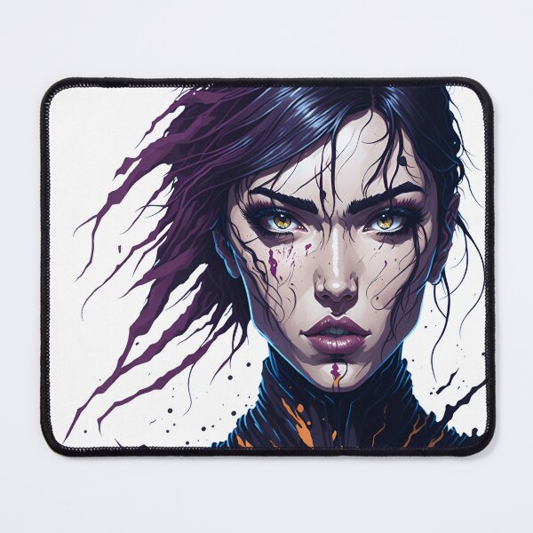 Item preview, Beautiful woman color paint splash. designed and sold by Amorndetch.