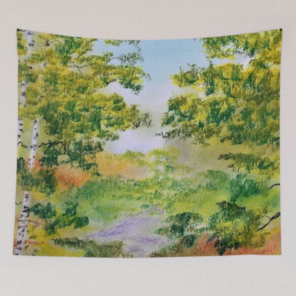 Item preview, Forest River Path designed and sold by Scott and Mary Schneider art_photography.