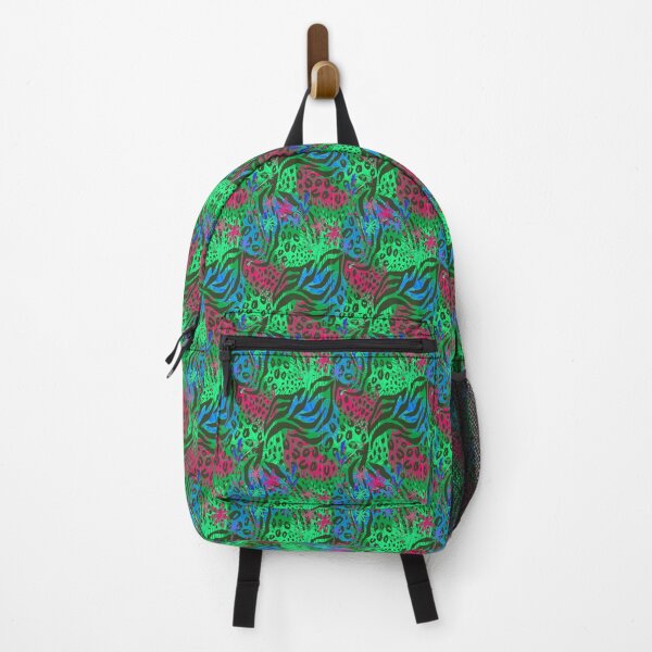 Item preview, Abstract Leave Design psychedelic graphic design 4, Abstraction, bold colorful abstract playful design inspired by nature designed and sold by Adri Barnard.