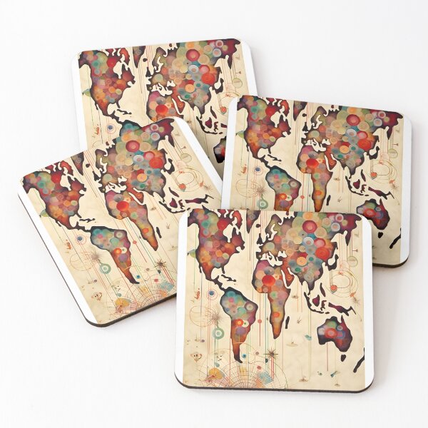 Item preview, Bad Trip Worldmap designed and sold by PixlMasterpiece.