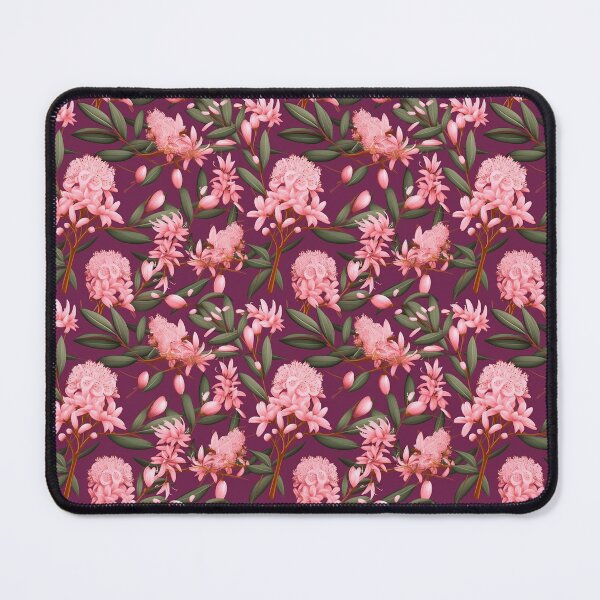 Item preview, Pink floral pattern designed and sold by florallover444.