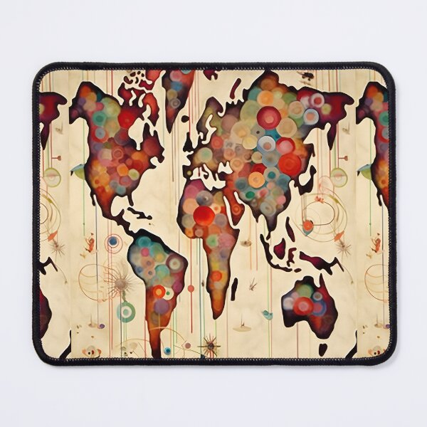 Item preview, Bad Trip Worldmap designed and sold by PixlMasterpiece.