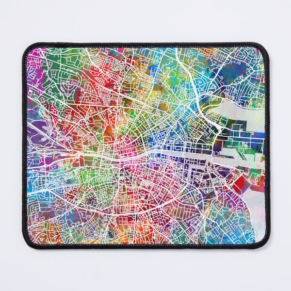 Item preview, Dublin Ireland City Map designed and sold by ArtPrints.