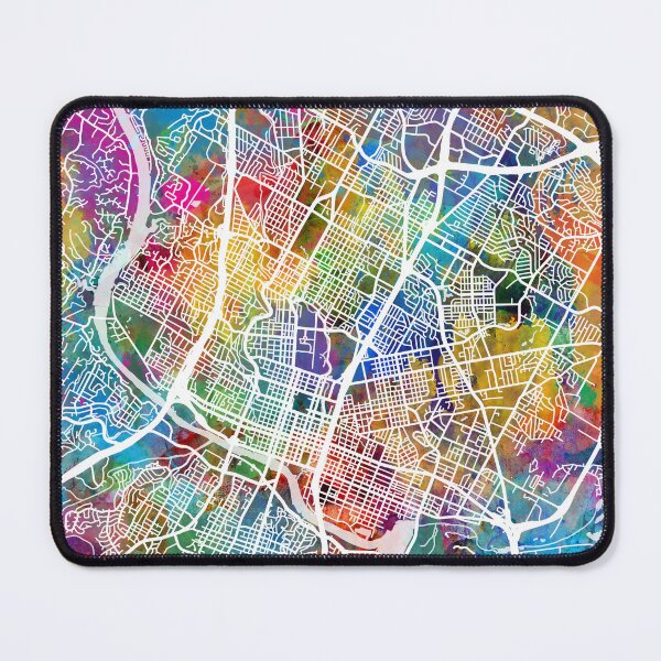 Item preview, Austin Texas City Map designed and sold by ArtPrints.