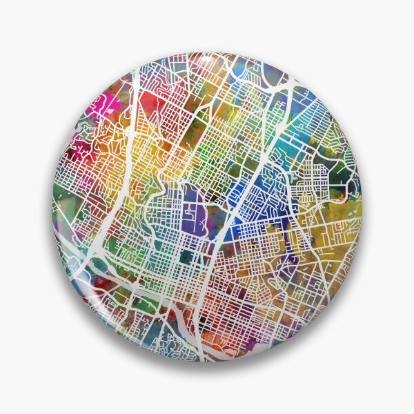 Item preview, Austin Texas City Map designed and sold by ArtPrints.