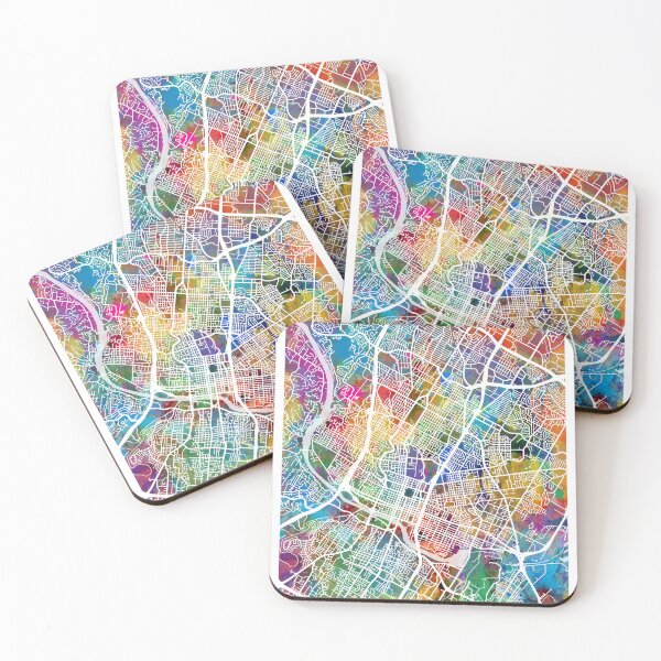 Item preview, Austin Texas City Map designed and sold by ArtPrints.