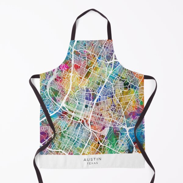 Item preview, Austin Texas City Map designed and sold by ArtPrints.