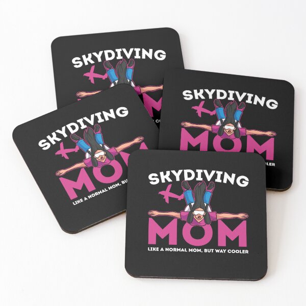 Item preview, Skydiving Mom Base Jumping Parachute Extreme Sport designed and sold by Pubi.