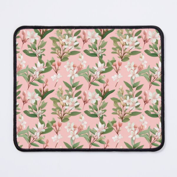 Item preview, Pink floral pattern designed and sold by florallover444.