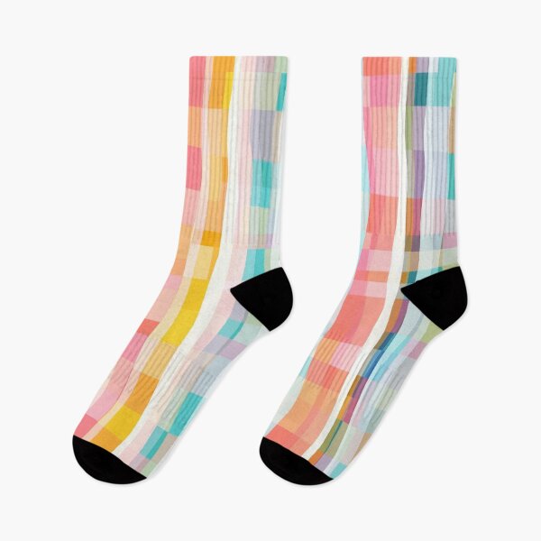 Artikelvorschau, Glitch Stripes – Pastellpalette entworfen und verkauft von PapricaStudio.