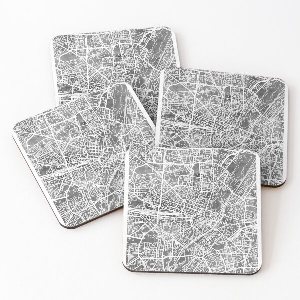 Item preview, Munich Germany City Map designed and sold by ArtPrints.