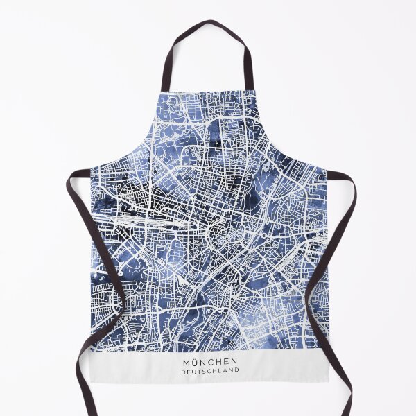 Item preview, Munich Germany City Map designed and sold by ArtPrints.