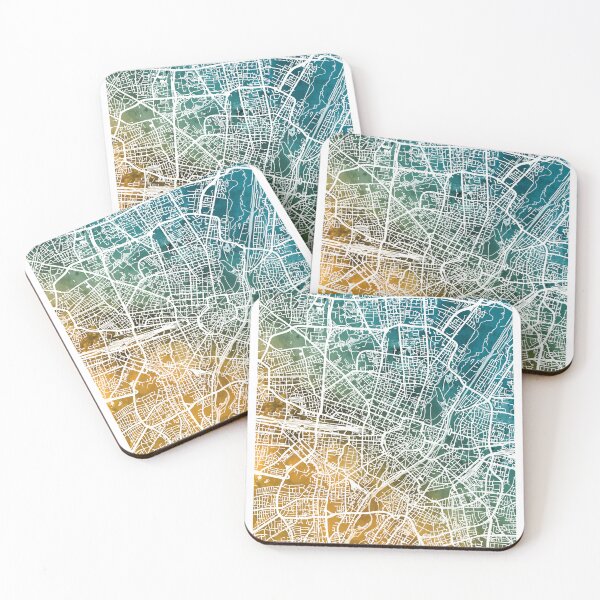 Item preview, Munich Germany City Map designed and sold by ArtPrints.
